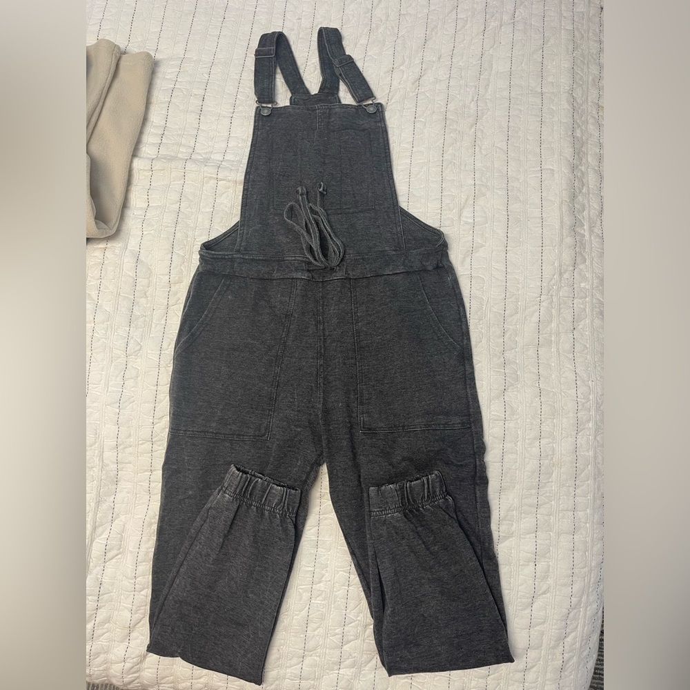 Grey Sweat Overalls